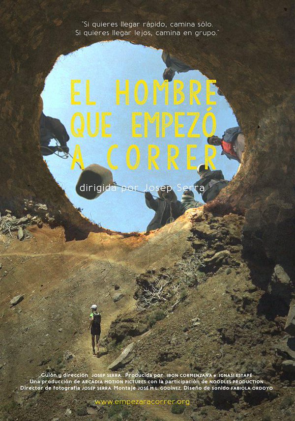 elhombrequeempezoacorrerposter